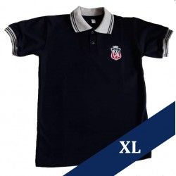 POLERA AZUL PIQUE